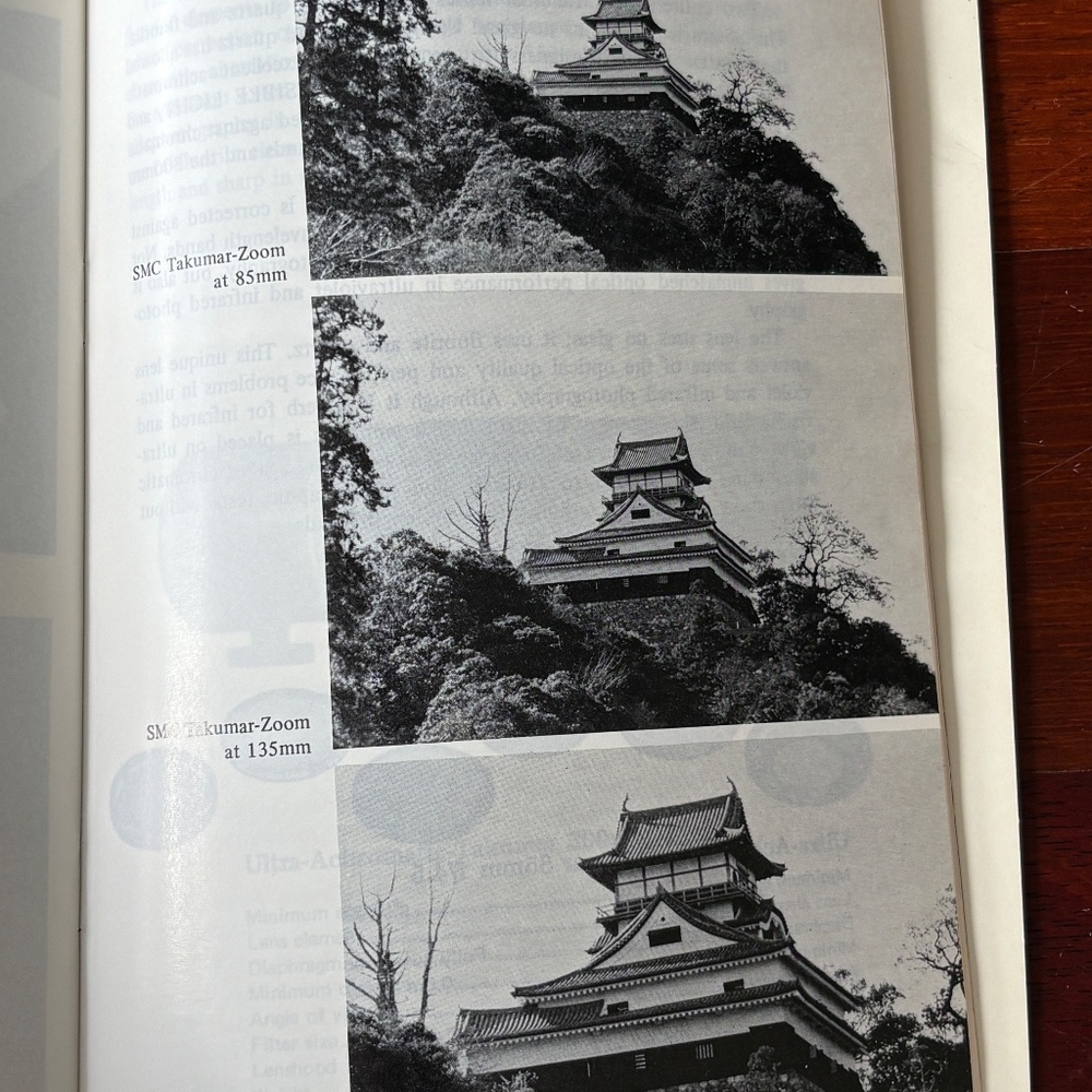 Vintage Asahi Pentax Takumar Lenses Booklet - Picture 6 of 8